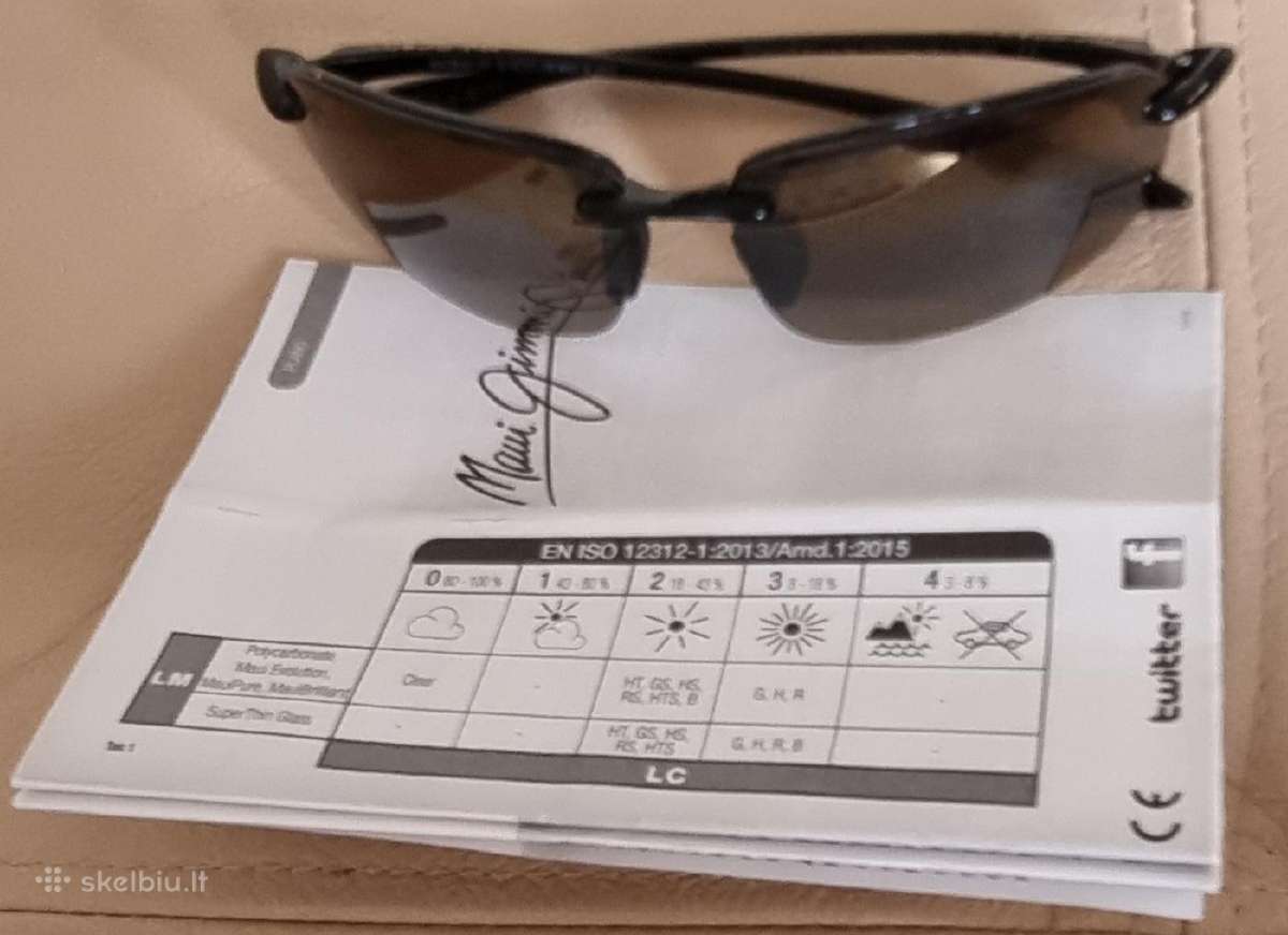 Parduodami akiniai nuo saulės Maui Jim Mauna Kea - nuotraukos Nr. 3