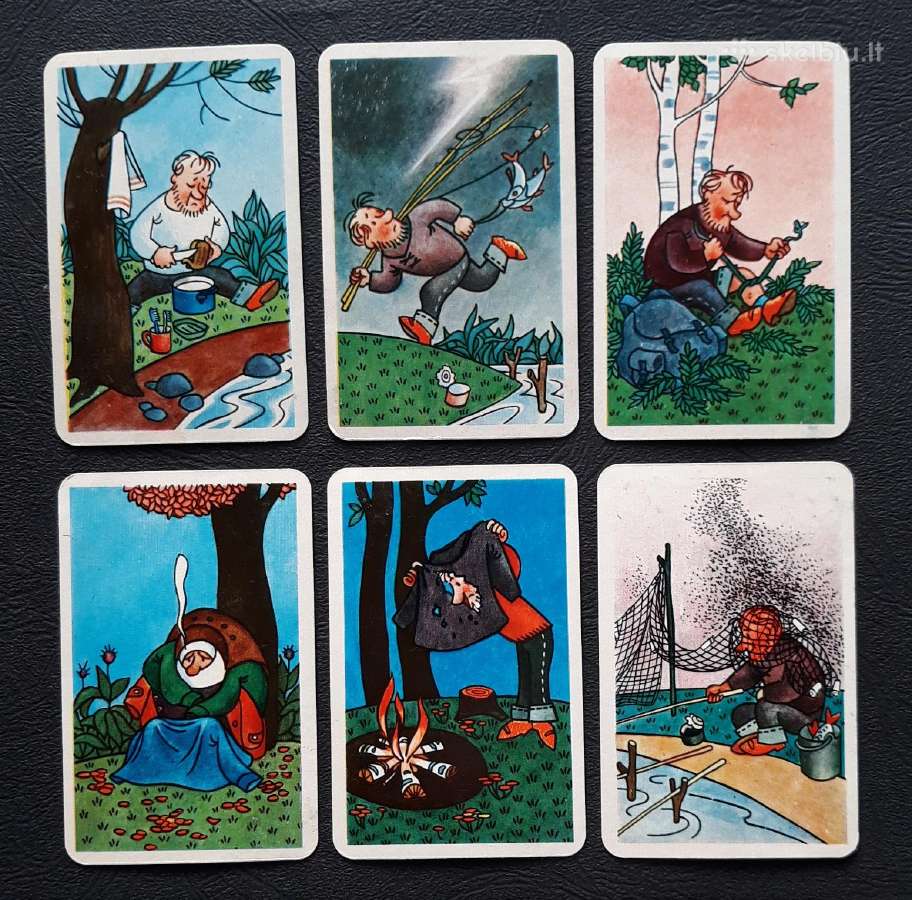 Rinkinys 1980-ji Turistai, mini 30vnt - nuotraukos Nr. 4