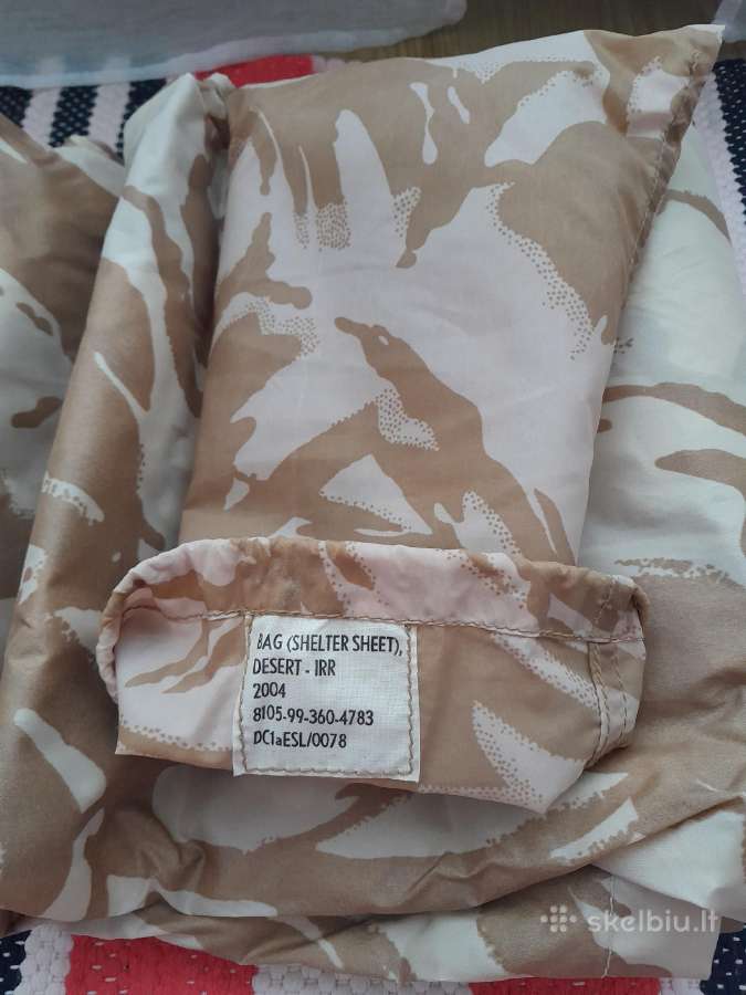 Britų kariuomenės tentas Basha + Bivvy - nuotraukos Nr. 4