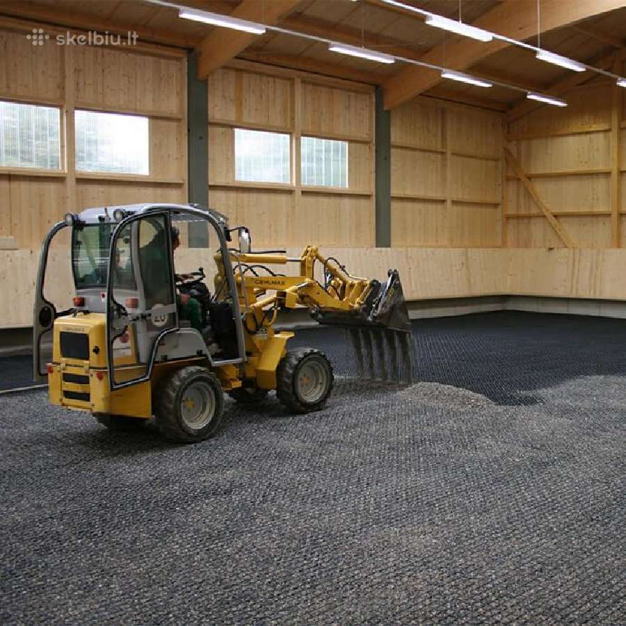 Vejos grotelės korys - Grunto stabilizavimas - nuotraukos Nr. 7
