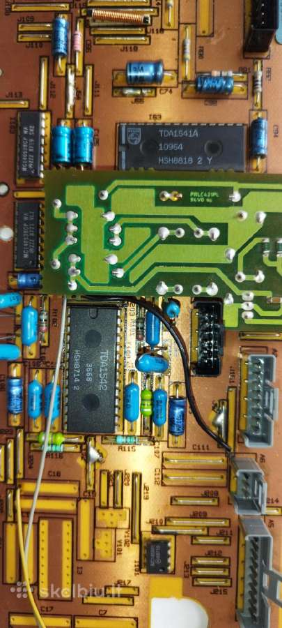 Tda1541, saa7220, saa7210, tda1542 orig. pcb - nuotraukos Nr. 2