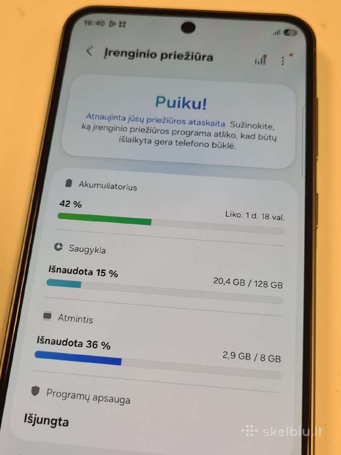 Samsung Galaxy A56 5G (Blokuotas Imei) - nuotraukos Nr. 4