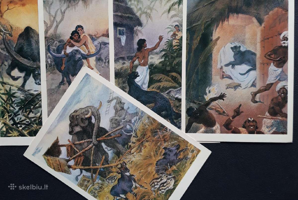 Rinkinys 1983 Mauglis 21vnt - nuotraukos Nr. 4