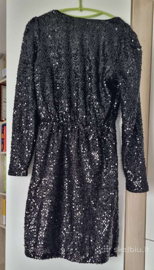 Parduodama nauja We Fashion juoda kokteilinė suk. - nuotraukos Nr. 4