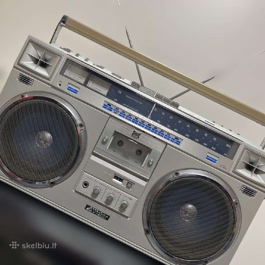 Victor (JVC) RC-m70 stereo boombox (~1979m.) - nuotraukos Nr. 2