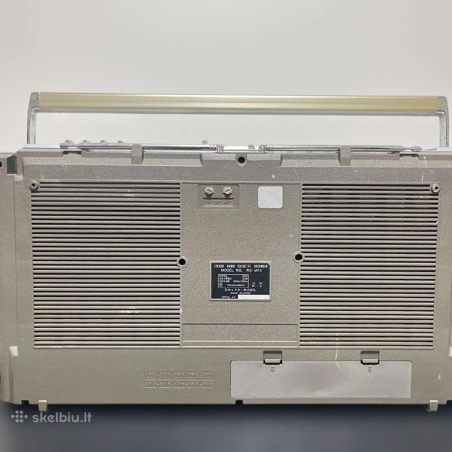 Victor (JVC) RC-m70 stereo boombox (~1979m.) - nuotraukos Nr. 8