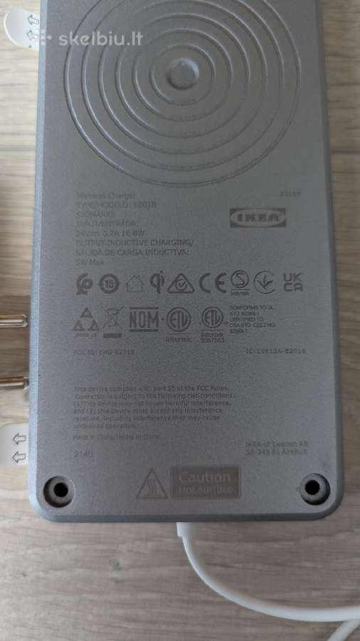 Ikea wireless charger - nuotraukos Nr. 2