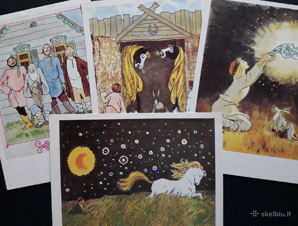 Rinkinys 1989 Arkliukas-kupriukas 16vnt - nuotraukos Nr. 2