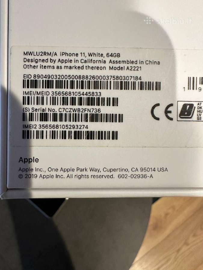 iPhone 11 64gb - nuotraukos Nr. 10