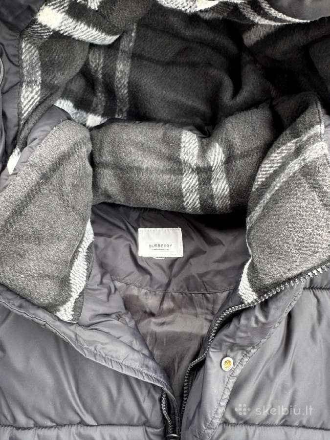 Burberry London England Black Puffer - nuotraukos Nr. 4