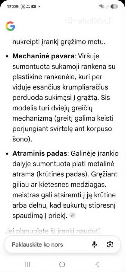Grąžtas - nuotraukos Nr. 6