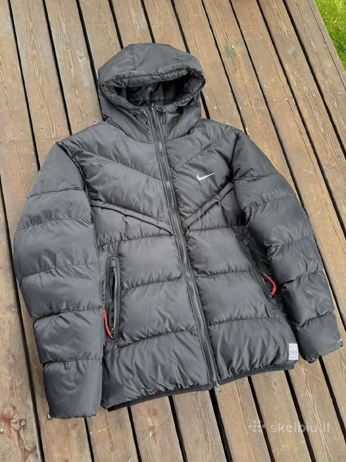 Nike Sportswear Therma-fit Black Puffer Jacket - nuotraukos Nr. 3
