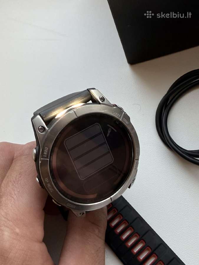 Fenix 7x saphire solar titan - nuotraukos Nr. 3