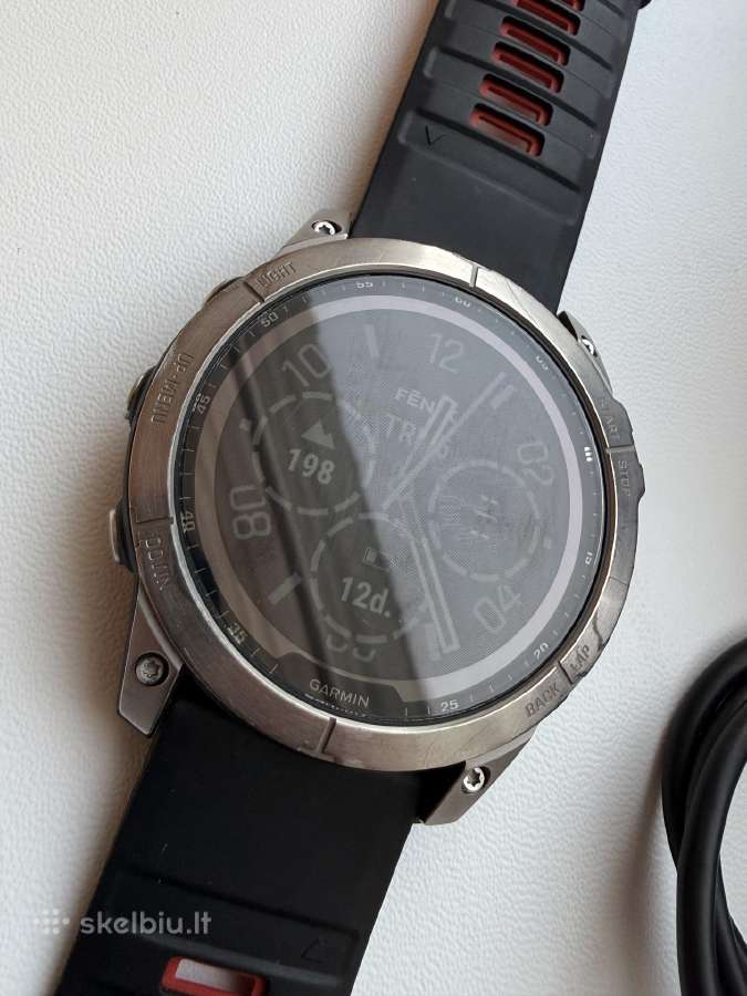 Fenix 7x saphire solar titan - nuotraukos Nr. 8