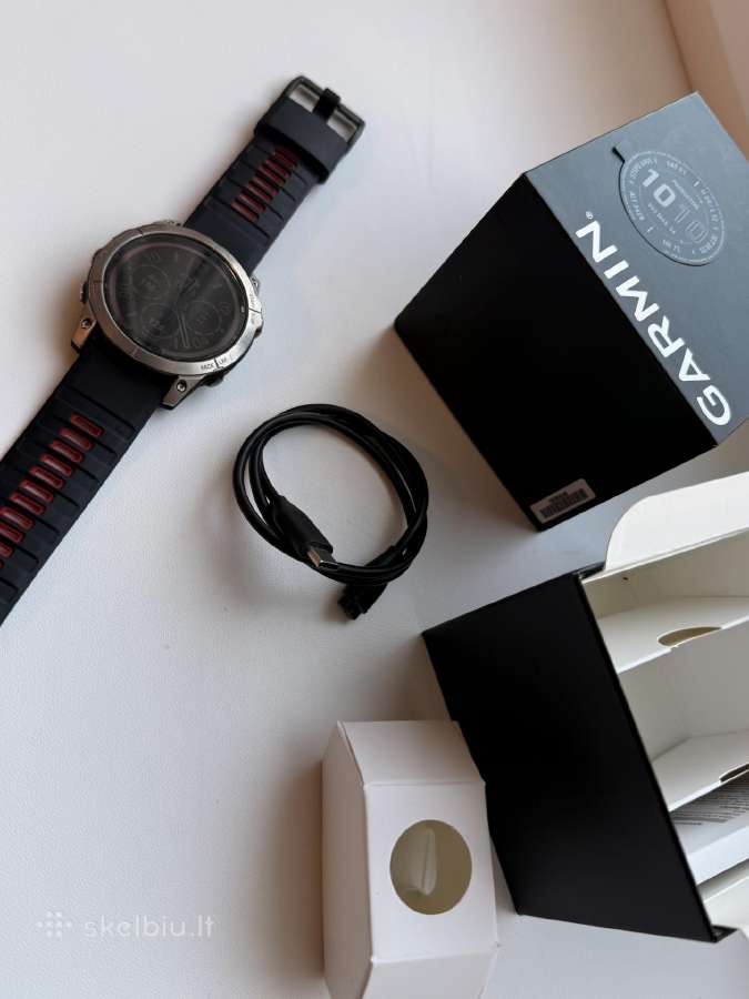 Fenix 7x saphire solar titan - nuotraukos Nr. 9