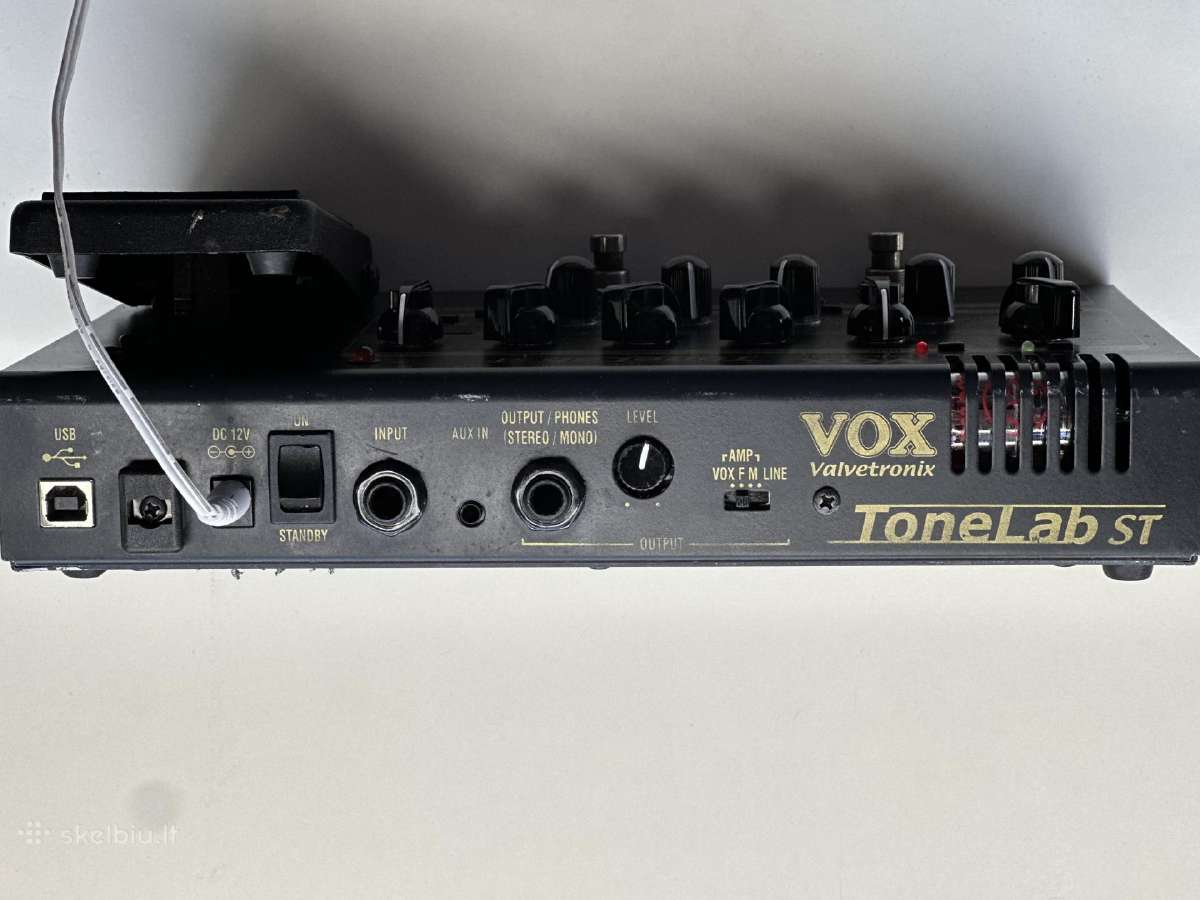 Vox Tonelab St Lempinis gitaros procesorius - nuotraukos Nr. 4