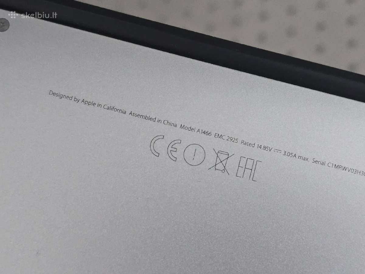MacBook Air 2015 ir 2019 metų - nuotraukos Nr. 3