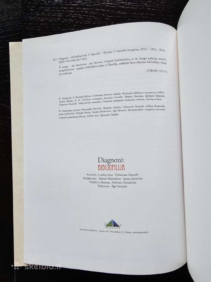 Diagnozė: Bibliofilija Vidmantas Staniulis - nuotraukos Nr. 8