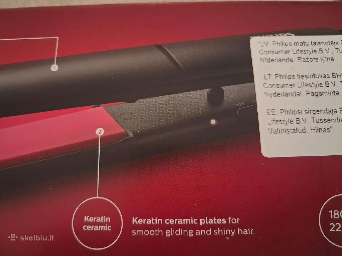 Naujas plaukų formavimo prietaisas 'Philips" - nuotraukos Nr. 2