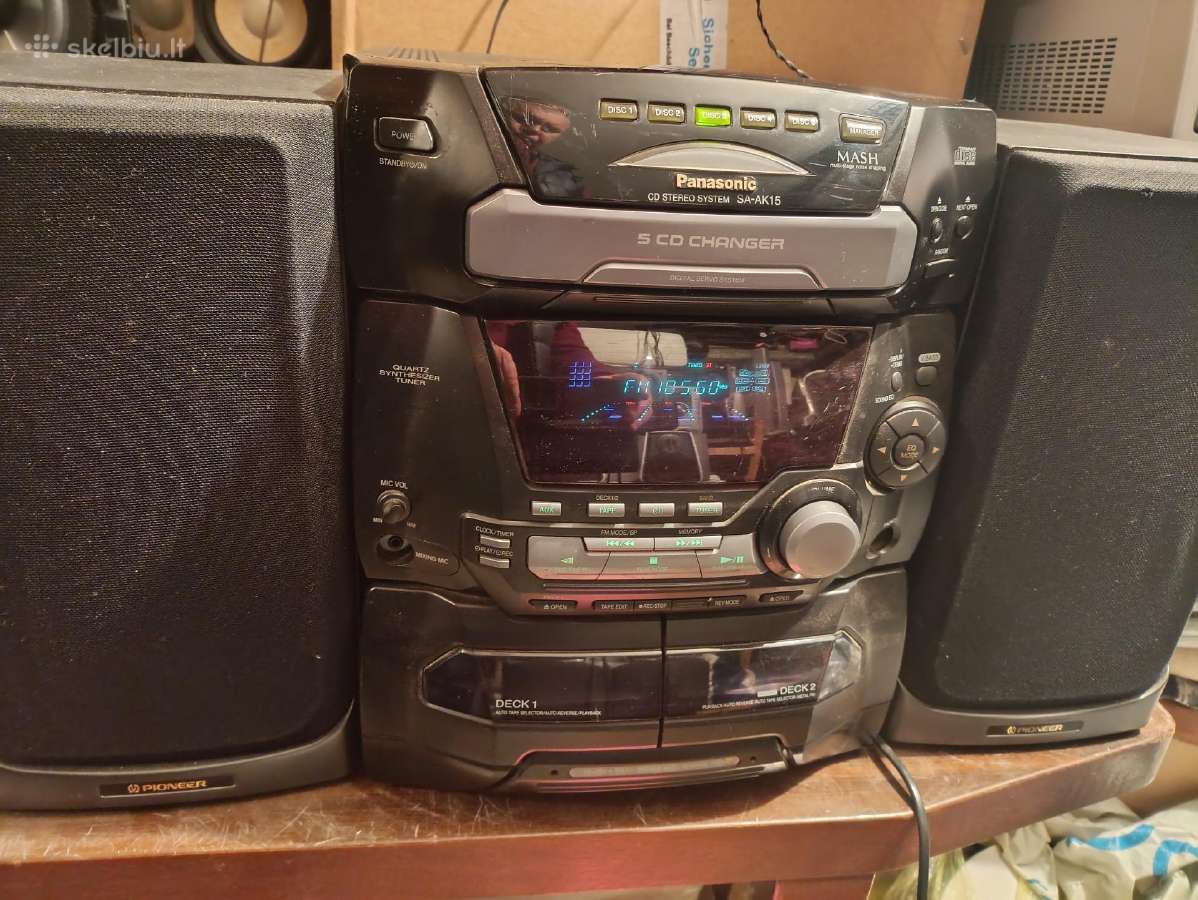 Geras, Panasonic Centras CD, Fm,aux,mc, - nuotraukos Nr. 2