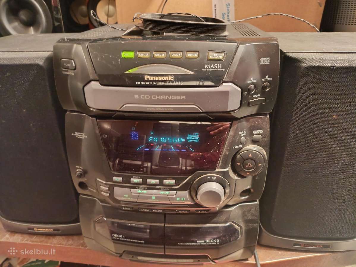 Geras, Panasonic Centras CD, Fm,aux,mc, - nuotraukos Nr. 4