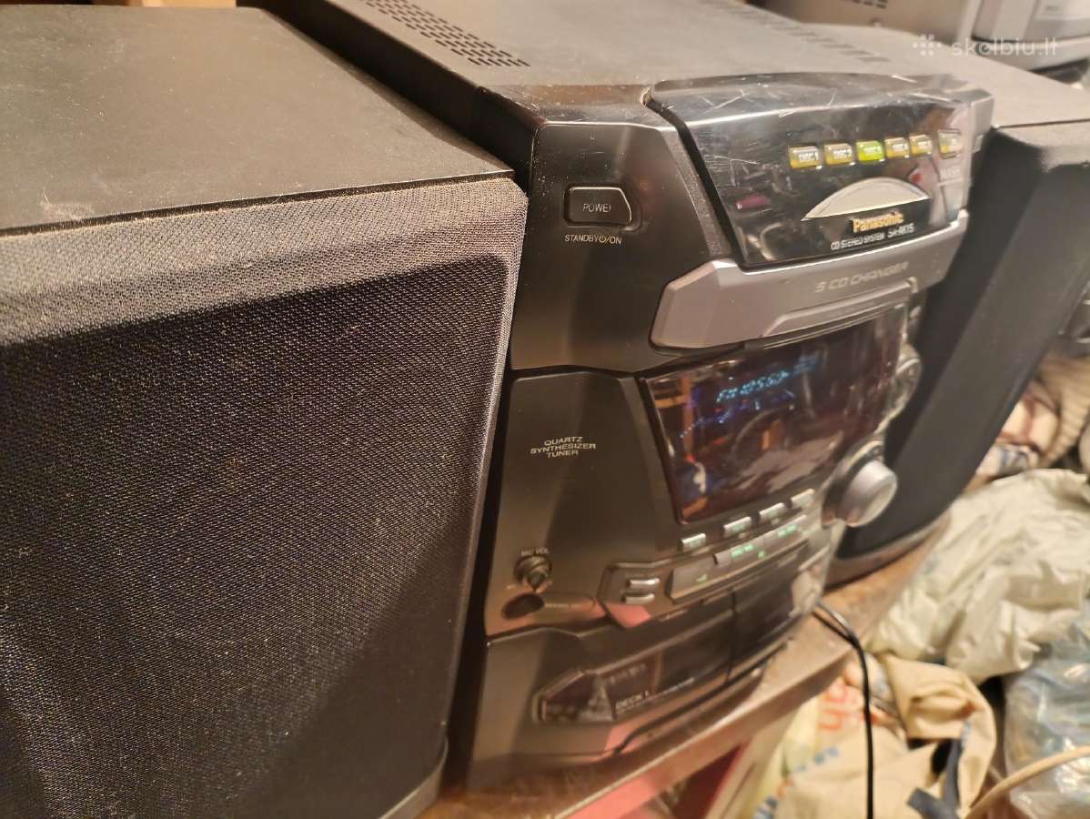 Geras, Panasonic Centras CD, Fm,aux,mc, - nuotraukos Nr. 6