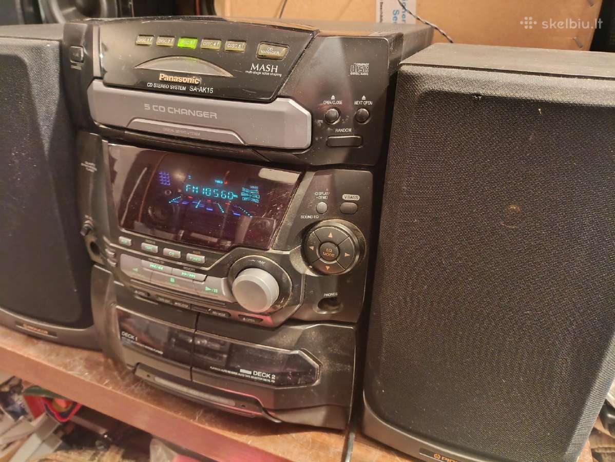 Geras, Panasonic Centras CD, Fm,aux,mc, - nuotraukos Nr. 11