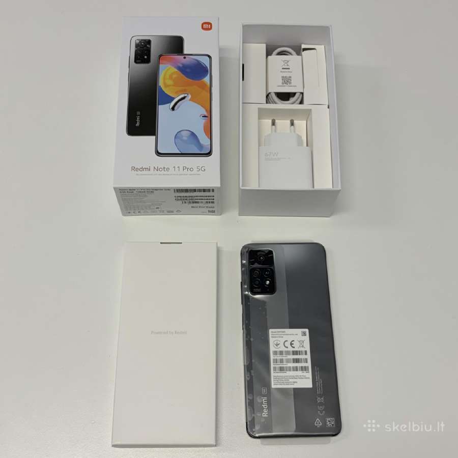 Xiaomi Redmi Note 11 Pro 5G - nuotraukos Nr. 2