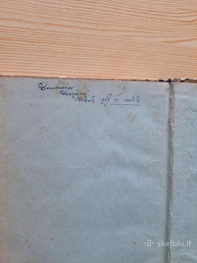 Žemaitė (1953 m.) su Vorkutos Gulag užrašu. - nuotraukos Nr. 3