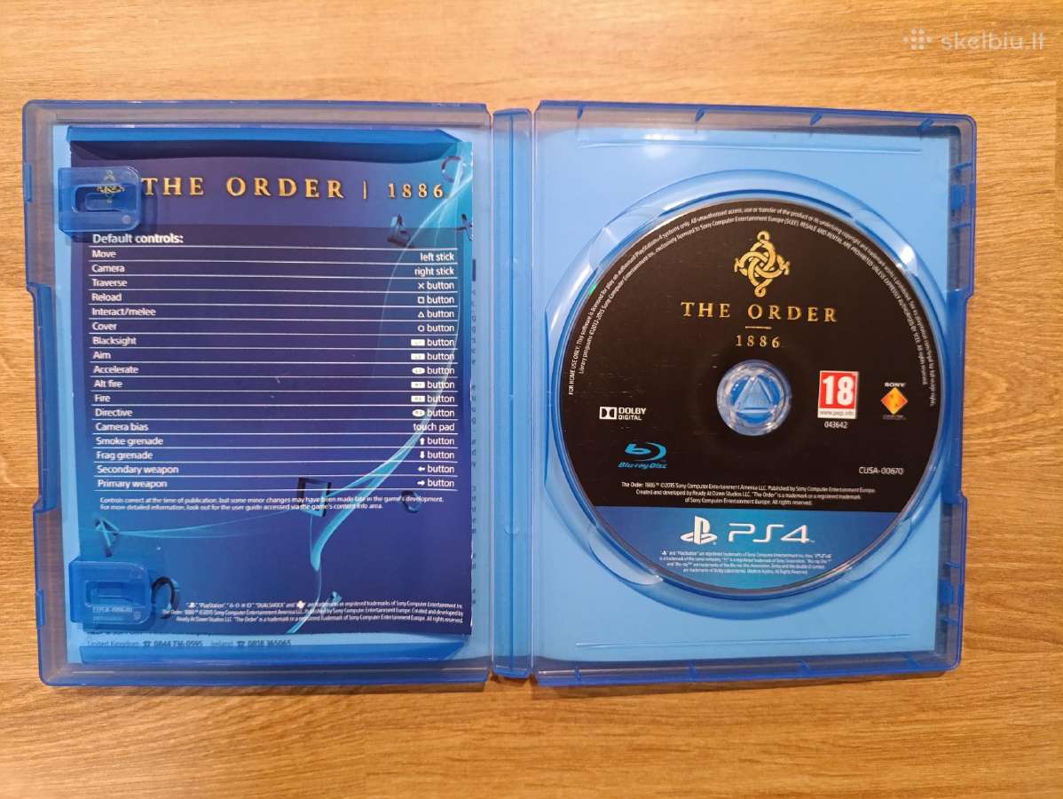 The Order 1886 Ps4 - nuotraukos Nr. 3