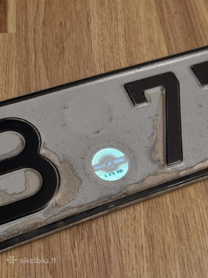 Valstybiniai numeriai Azb777 - nuotraukos Nr. 6