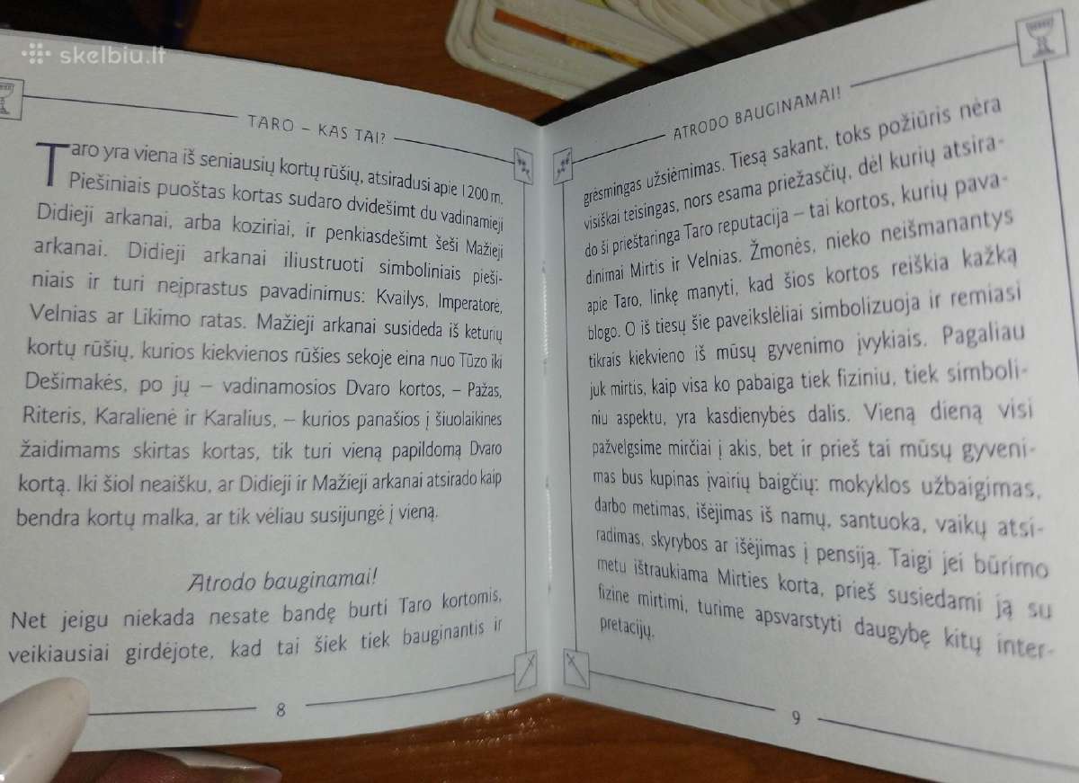 Parduodu Taro kortas - nuotraukos Nr. 9
