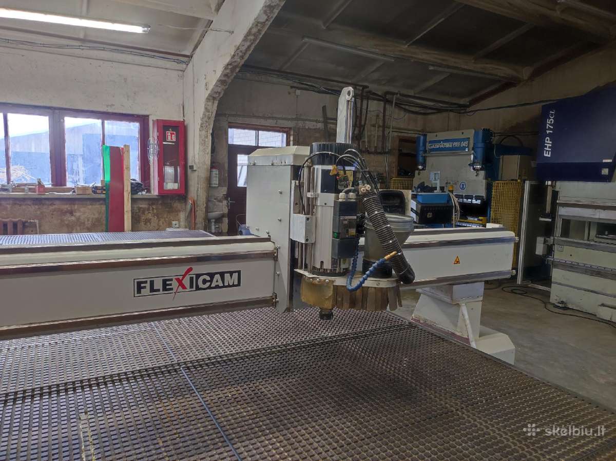 CNC frezavimo staklės Flexicam 6x2.5m - nuotraukos Nr. 3