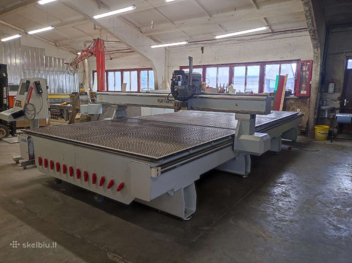 CNC frezavimo staklės Flexicam 6x2.5m - nuotraukos Nr. 4
