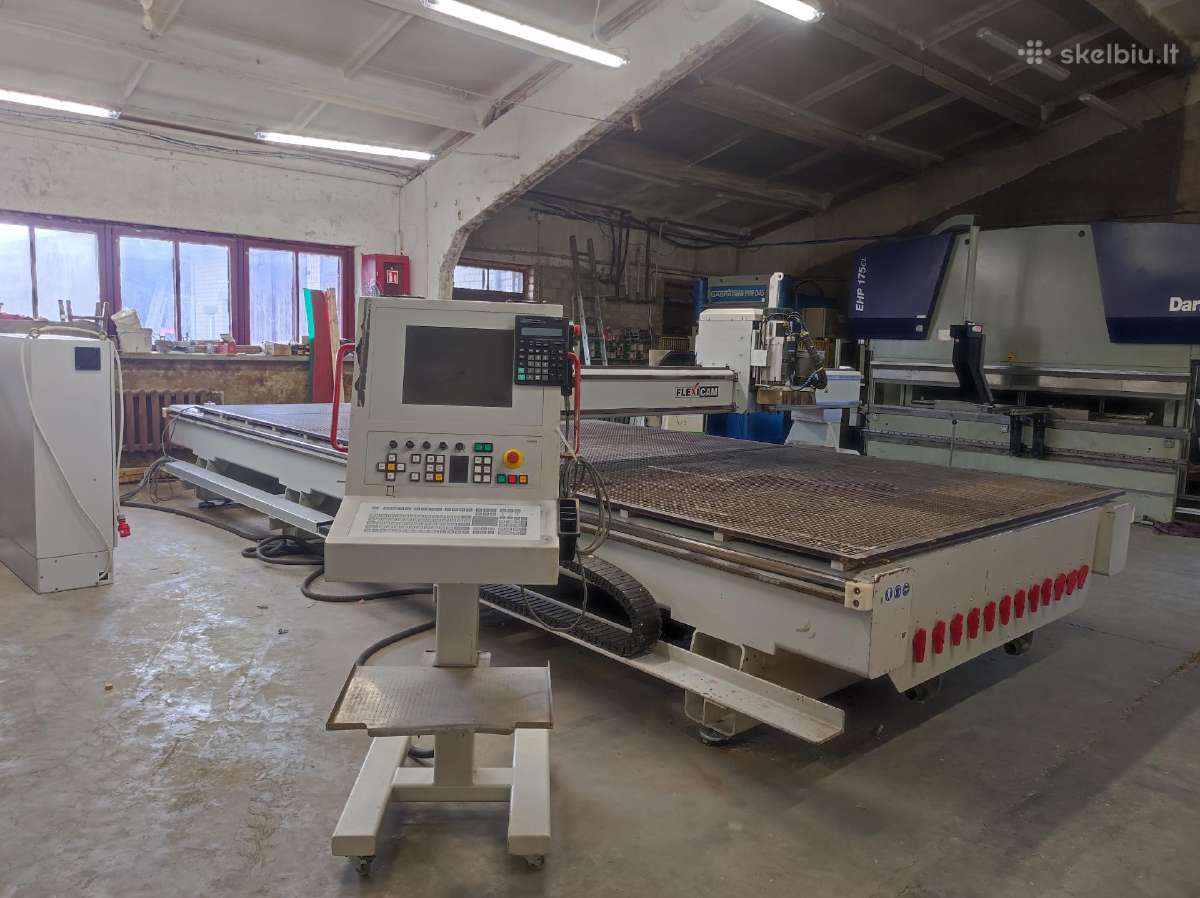 CNC frezavimo staklės Flexicam 6x2.5m - nuotraukos Nr. 5
