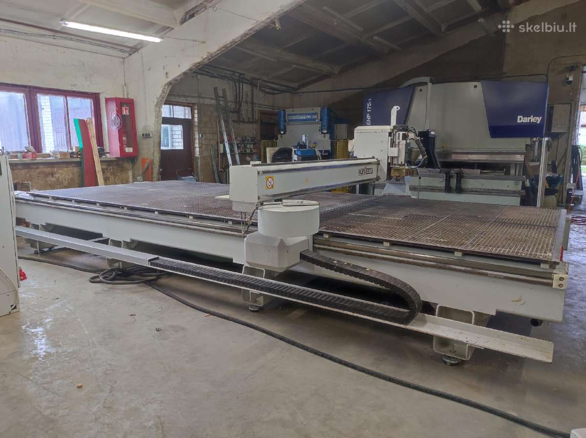 CNC frezavimo staklės Flexicam 6x2.5m - nuotraukos Nr. 8