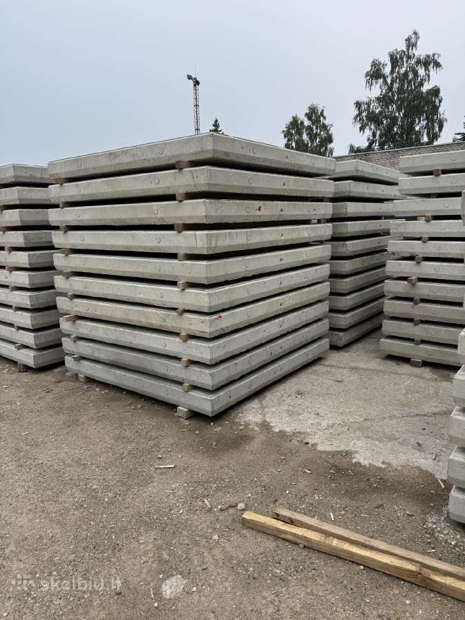 Betonines kelio plokstes logistika aiksteles ukiui - nuotraukos Nr. 2