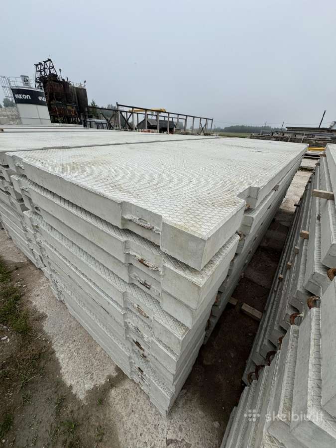 Betonines kelio plokstes logistika aiksteles ukiui - nuotraukos Nr. 7