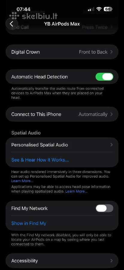 Apple Airpods max - nuotraukos Nr. 8
