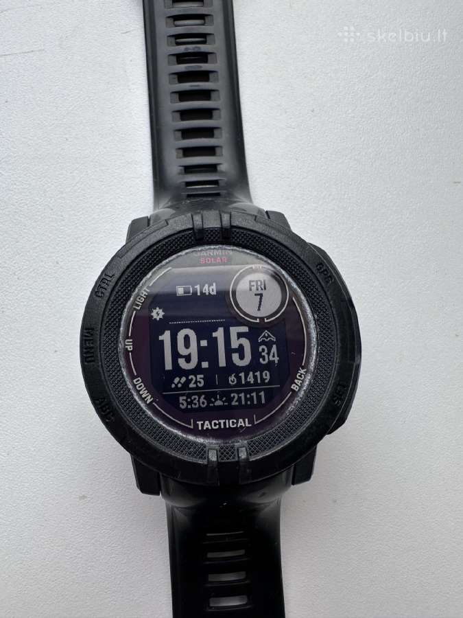 Garmin Instint 2 Solar Tactical - nuotraukos Nr. 2