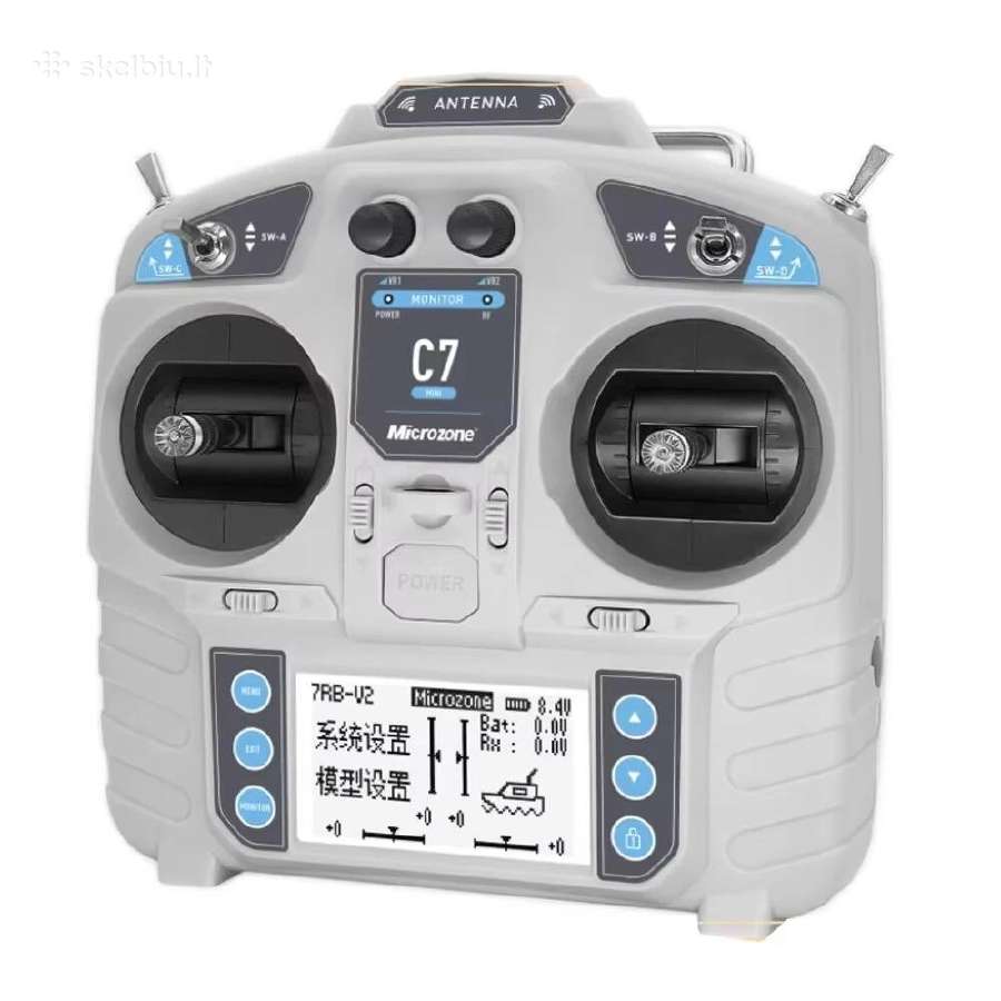Nauji Microzone C7 RC valdymo pultai - nuotraukos Nr. 4