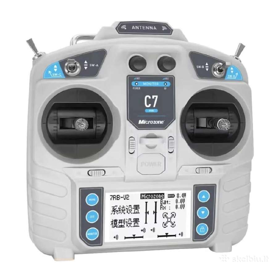Nauji Microzone C7 RC valdymo pultai - nuotraukos Nr. 3