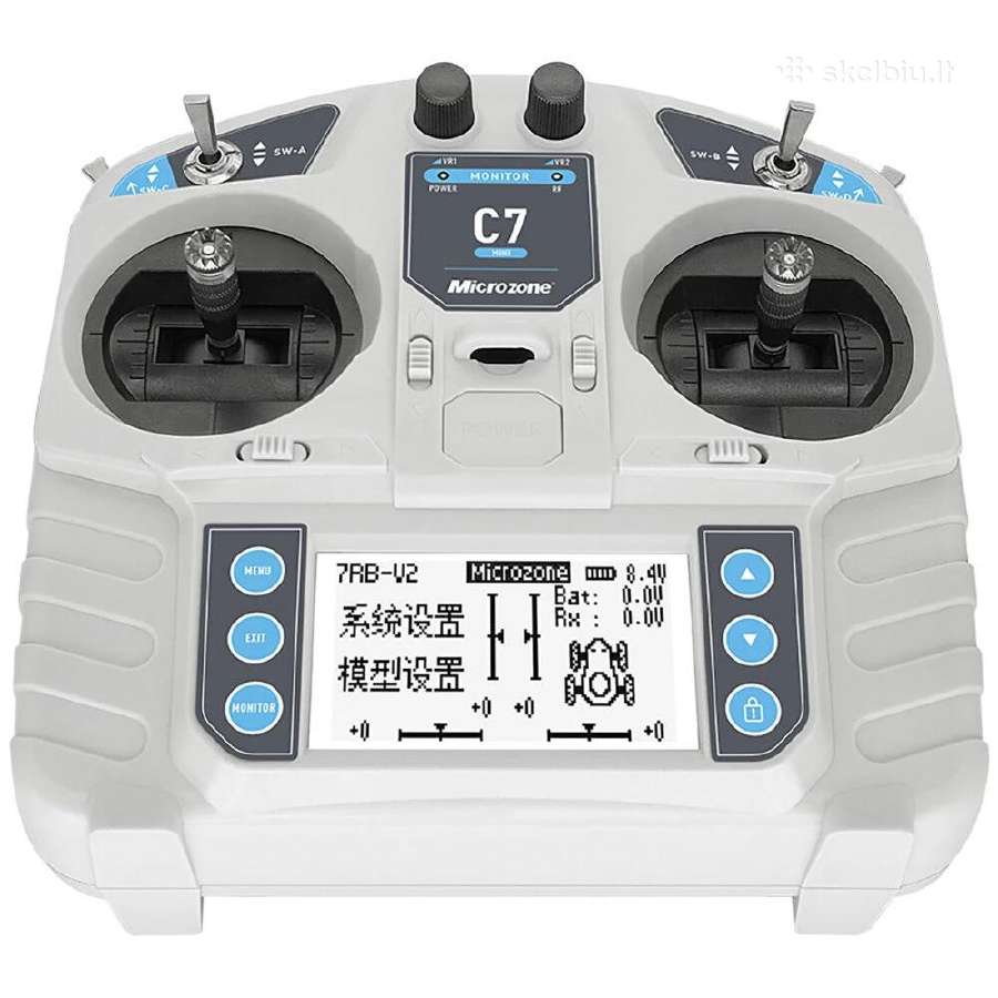 Nauji Microzone C7 RC valdymo pultai - nuotraukos Nr. 5
