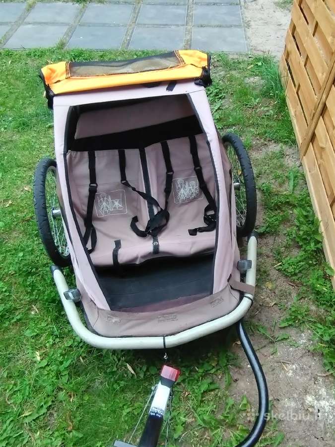 Dviračio priekaba Croozer kid 2 dvivietė - nuotraukos Nr. 3