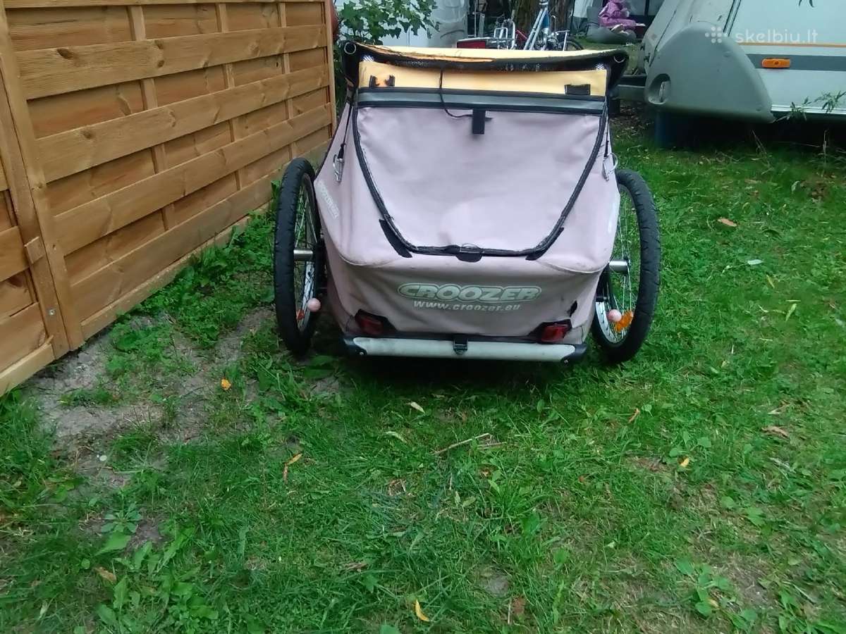 Dviračio priekaba Croozer kid 2 dvivietė - nuotraukos Nr. 5