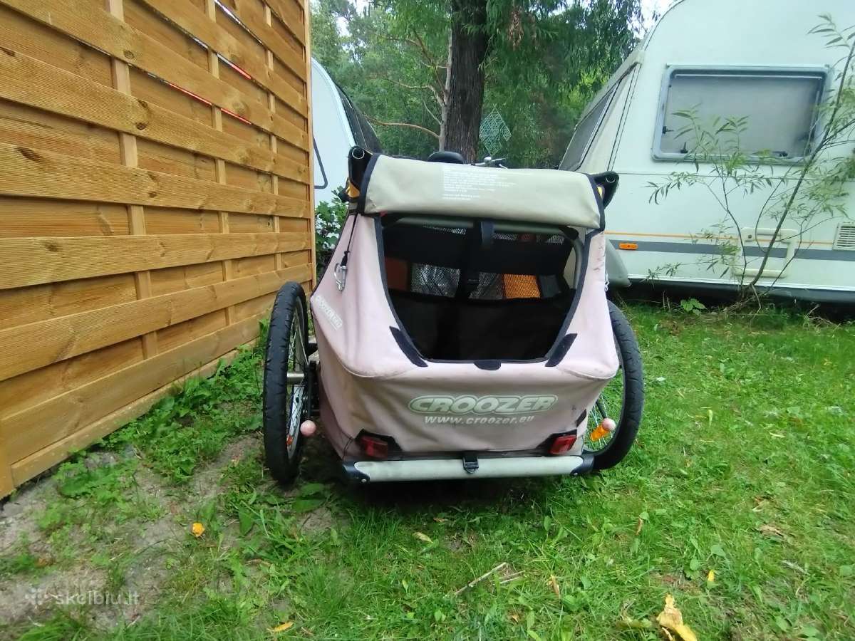 Dviračio priekaba Croozer kid 2 dvivietė - nuotraukos Nr. 4