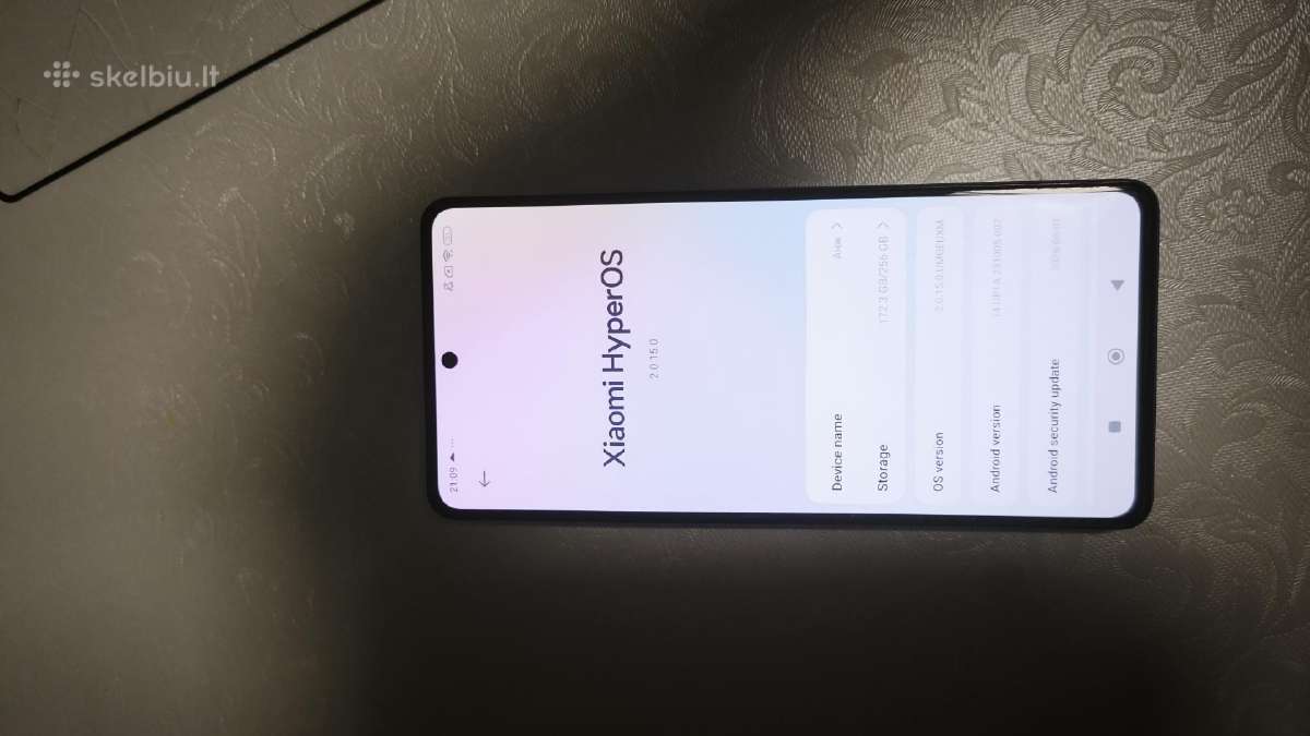 Xiaomi Redmi Note 12 Pro 5 G Sky blue 8/256 GB - nuotraukos Nr. 5