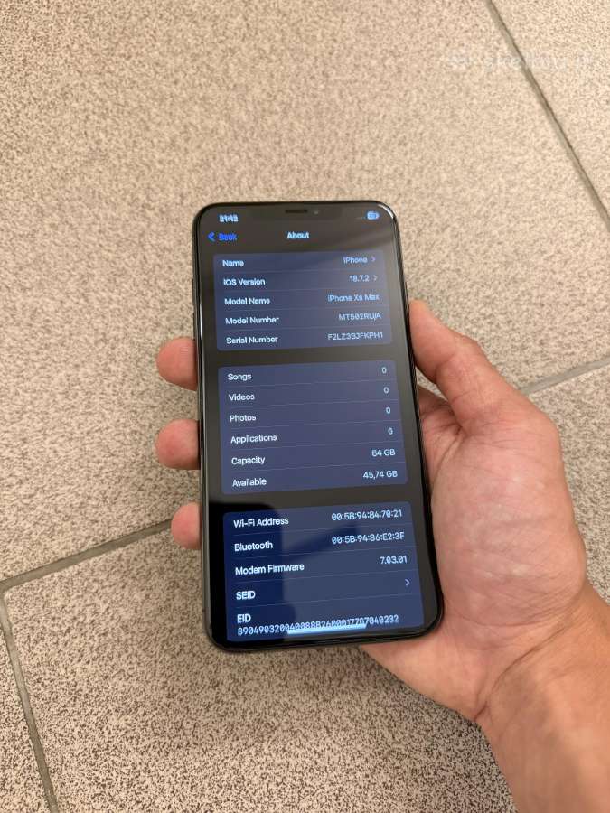 iPhone XS Max, 64gb - nuotraukos Nr. 2