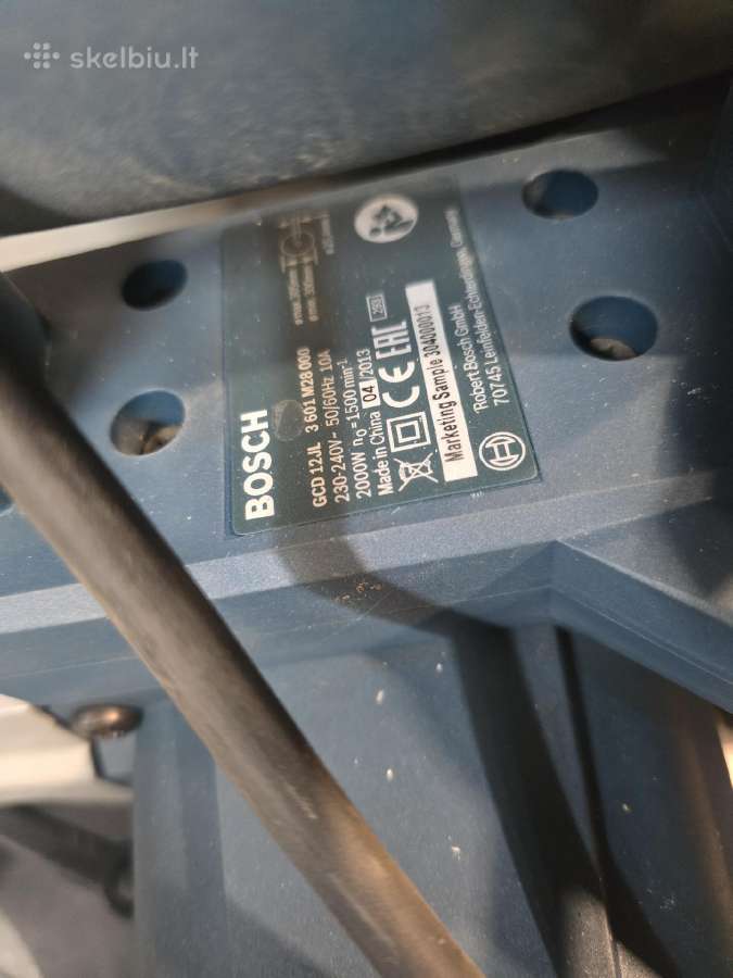 Bosch Gcm 12 Sde Professional – skersavimo ir kamp - nuotraukos Nr. 7