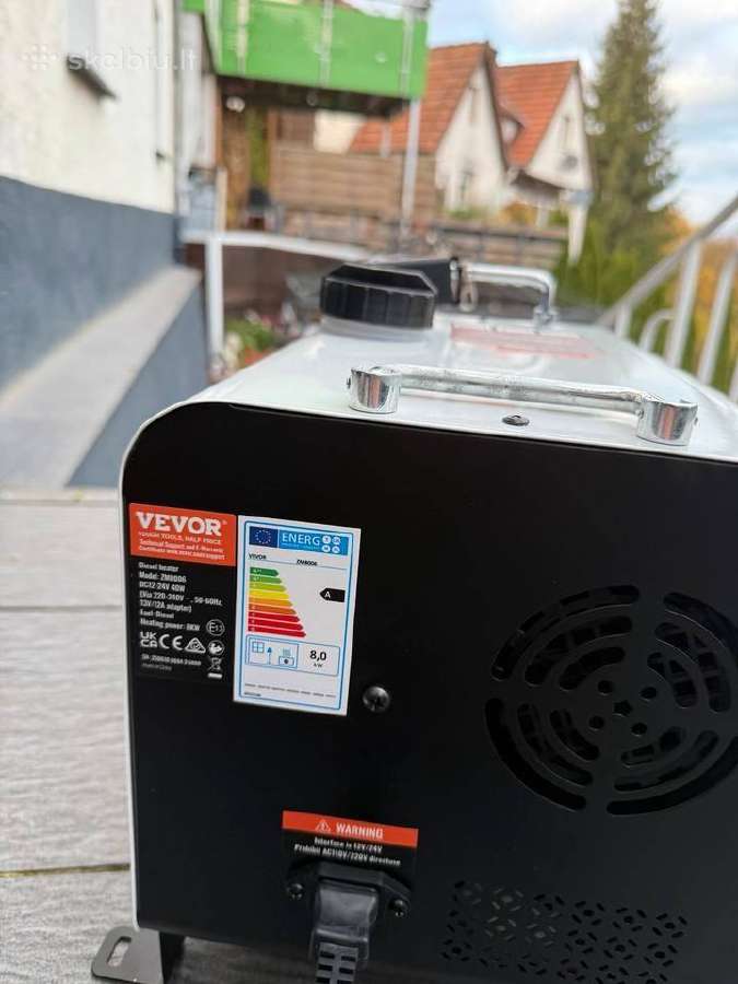8 kw dyzelinis autonominis šildytuvas Bluetooth - nuotraukos Nr. 6